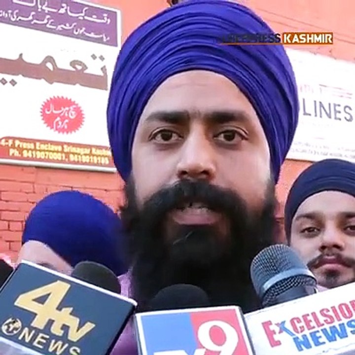 ਪੱਤਰਕਾਰ ਅੰਮ੍ਰਿਤਪਾਲ ਸਿੰਘ ਬਾਲੀ ਦੀ ਦਸਤਾਰ ਦੀ ਭਾਰਤੀ ਫੋਰਸ ਵੱਲੋਂ ਕੀਤੀ ਗੲੀ ਬੇਅਦਬੀ ਖਿਲਾਫ ਸਿੱਖਾਂ ਵੱਲੋਂ ਵਿਰੋਧ ਪ੍ਰਦਰਸ਼ਨ