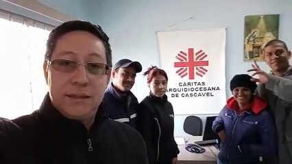 Quatro venezuelanos que vivem em Cascavel precisam de emprego