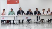 Ximo Puig preside la Comisión Ejecutiva Nacional del PSOE