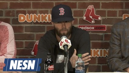 Dustin Pedroia On If He'll Ever Play Again: "I Don't Know."