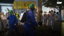 Manifestantes invadem prédio da Bayer para protestar contra impactos ambientais