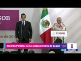 Ricardo Peralta, nuevo subsecretario de Segob | Noticias con Yuriria Sierra