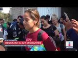 Rescatan a 227 migrantes hacinados en una casa de Ecatepec | Noticias con Ciro Gómez Leyva