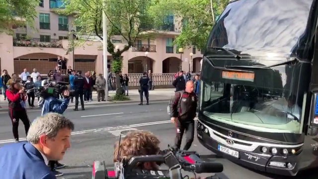 Deportivo-Mallorca: Llegada del Dépor a Riazor