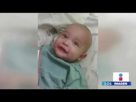 Bebé afectado por desabasto de medicamentos | Noticias con Yuriria Sierra