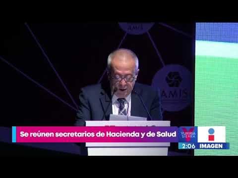Se reúnen secretarios de Hacienda y salud para atender problemas del país | Yuriria Sierra