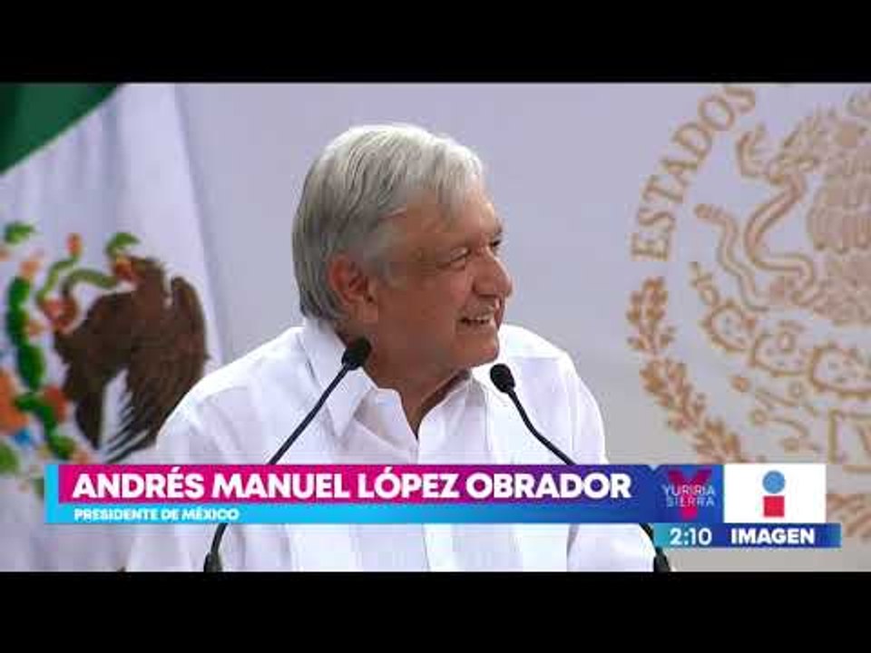 AMLO pide a políticos que se unan | Noticias con Yuriria Sierra