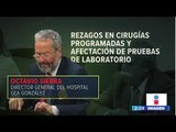 Institutos de salud reclaman por recortes de recursos | Noticias con Yuriria Sierra