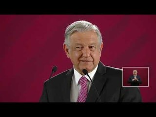 Conferencia matutina de AMLO, 24 de mayo de 2019