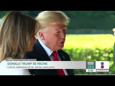 Donald Trump se reúne con el nuevo emperador de Japón | Noticias con Francisco Zea