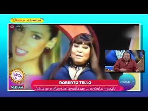 Tras polémico mensaje, Roberto Tello aclara sus preferencias sexuales | Sale el Sol