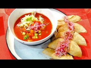 ¡Prepara un rico caldo de res con quesadillas ahogadas! | Sale el Sol