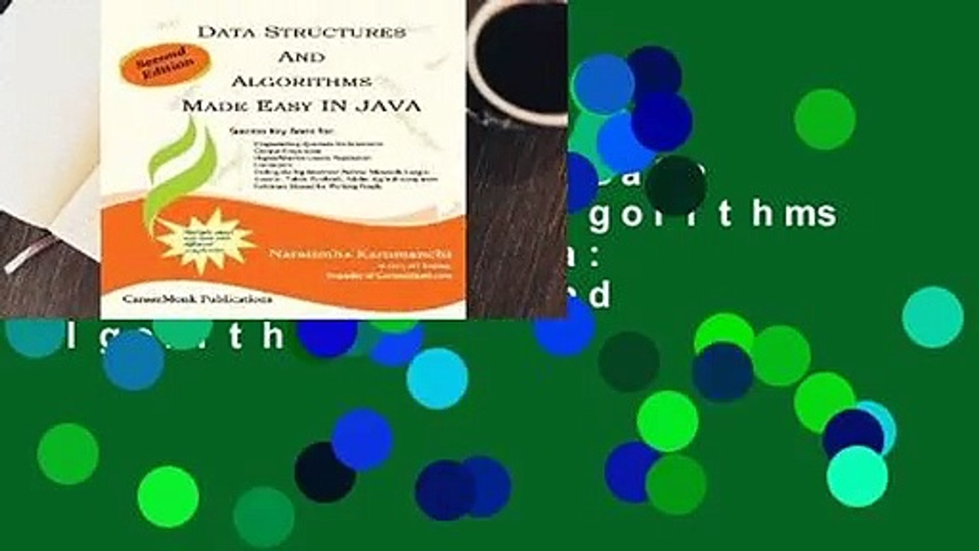 About For Books  Data Structures and Algorithms Made Easy in Java: Data Structure and Algorithmic