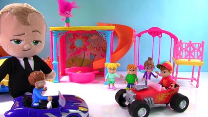 Save Alvinnn the Chipmunks Trolls & Chef & Bigfoot Disk Drop Game!