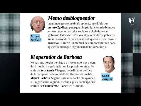 #noticias #deportes #política con Alejandro Cacho y Alma Saint Martín: