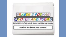 Notícias engraçadas:  Notícia de última hora atrasa! [Frases e Poemas]