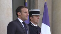 Macron recibe en el Eliseo a Sánchez