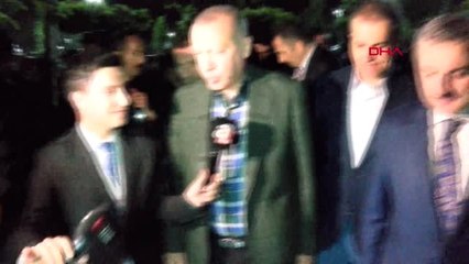 CUMHURBAŞKANI ERDOĞAN ZEYTİNBURNU SAHİLİNDE İFTAR YAPTI