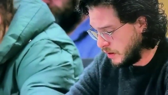 La réaction de Kit Harrington qui apprend ce que Jon Snow va faire dans le dernier épisode de Game of Thrones