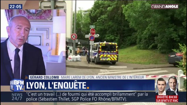 Explosion à Lyon: Gérard Collomb estime que l'arrestation du suspect est un véritable soulagement pour les Lyonnais