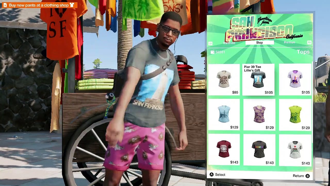 Watch_Dogs 2 #2 - Walking the City and Buying New Clothes