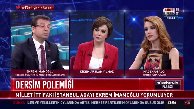 Ekrem İmamoğlu'ndan Nagehan Alçı'ya: Cahil insana fırsat vermem