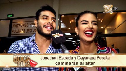 Suenan campanas de boda para Jonathan Estrada y Dayanara Peralta