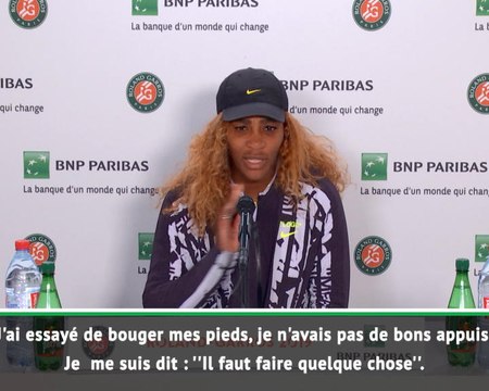 Roland-Garros - S. Williams : ''Toujours nerveuse en Grand Chelem''