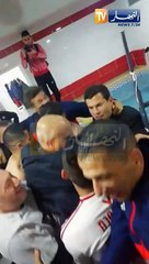 هكذا إحتفل لاعبو شباب بلوزداد بعد ضمان البقاء !