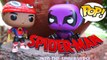 MARVEL SPIDERMAN MILES MORALES VS THE PROWLER ENTER THE SPIDERVERSE MOVIE FUNKO POP  REVIEW #SPIDERMAN FAR FROM HOME