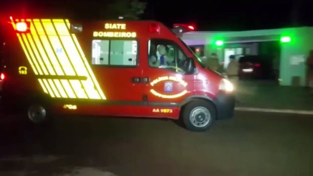 Para defender a mãe, filho agride o pai e chama a PM e o Siate