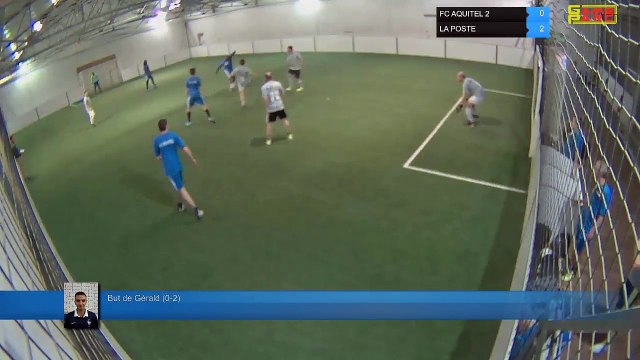 But de Gérald (0-2) - FC AQUITEL 2 Vs LA POSTE - 27/05/19 20:00 - LIGUE 4 - Poitiers Game Parc