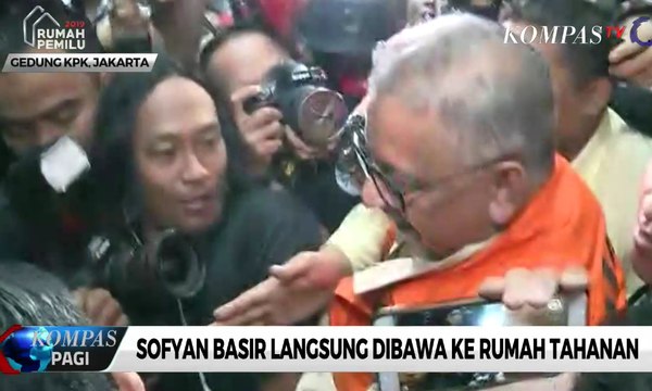 Dirut PLN Nonaktif Sofyan Basir Resmi Ditahan KPK