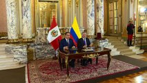 Perú y Colombia acuerdan lucha contra la corrupción, minería ilegal y narcotráfico