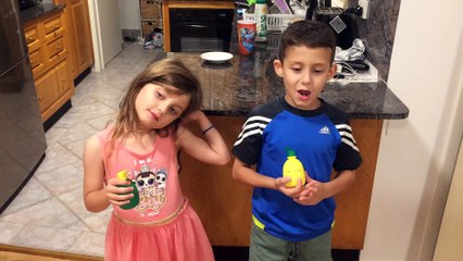 KIDS Trying A Lemon Lime Challenge