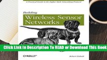 About For Books  Building Wireless Sensor Networks  For Kindle