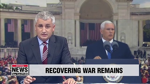 U.S. will continue to recover remains of American soldiers killed during Korean War: Pence