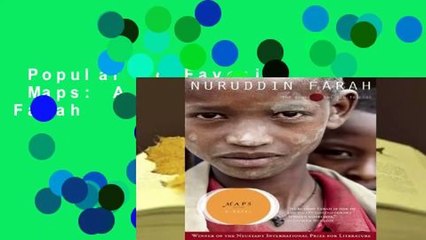 Popular to Favorit  Maps: A Novel by Nuruddin Farah