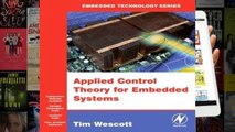 About For Books  Applied Control Theory For Embedded Systems  For Kindle