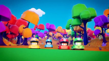 Dessins animés de camions pour enfants | La course contre la montre ! Truck Games