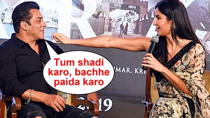 Salman Khan SHOCKING REACTION On Katrina Kaif's Marriage And Kids