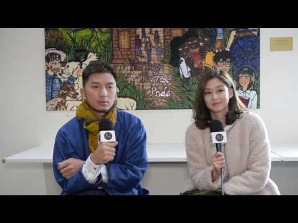 Benjamin Yuen (袁偉豪) and Eliza Sam (岑麗香) interview at TVB Australia Carnival