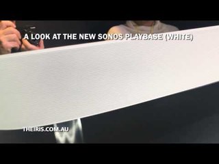SONOS PLAYBASE (WHITE): YOUR FIRST LOOK