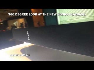SONOS PLAYBASE (BLACK): 360 DEGREE VIEW