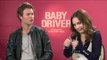 Ansel Elgort & Lily James: Filming Baby Driver's car chase sequences