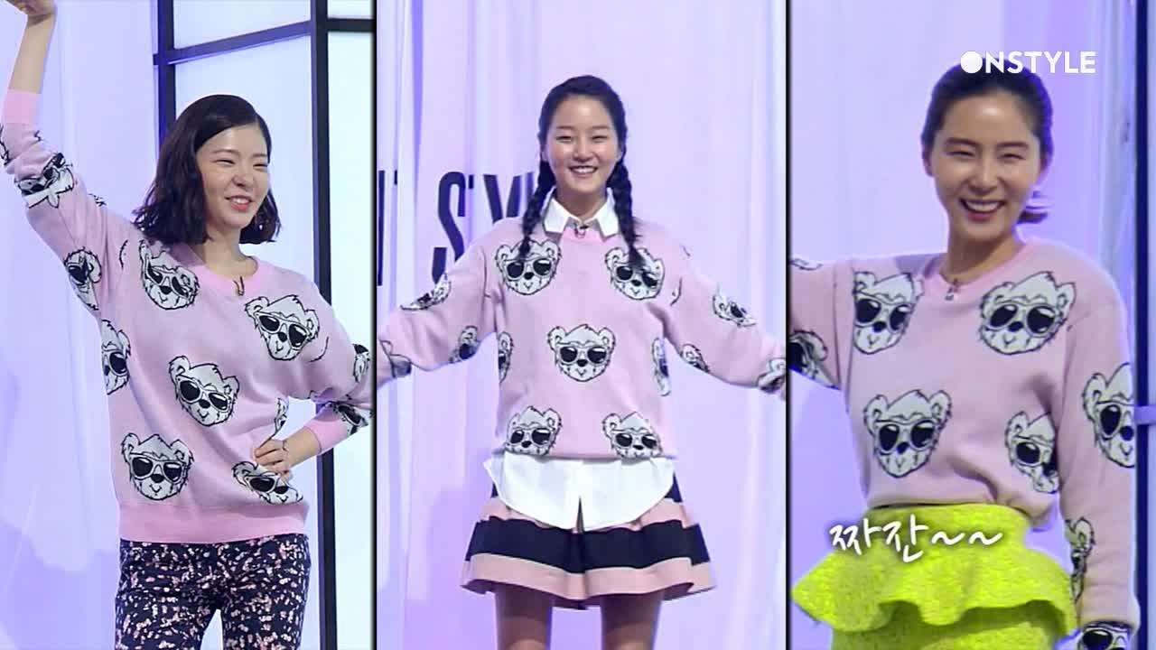 #같은_옷_다른_느낌 프린트티셔츠의 김나영,장재인,강승현 스타일링 대결