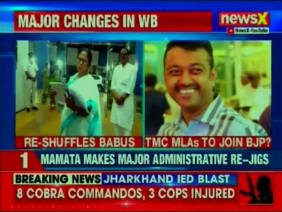 Mamata Banerjee makes major administrative re-jigs; replaces West Bengal's home secretary