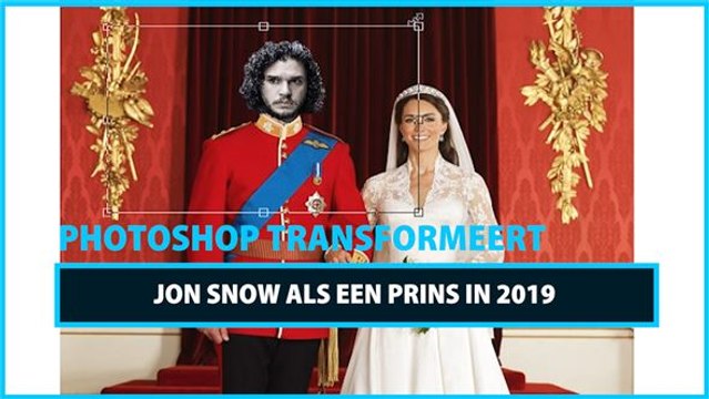 Jon Snow als een prins van nu