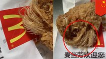 マクドナルドのフライドチキンに鶏の毛…中国 - トモニュース