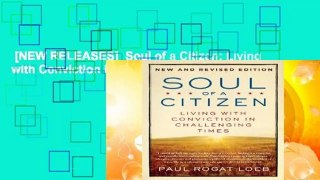 [NEW RELEASES]  Soul of a Citizen: Living with Conviction in Challenging Times